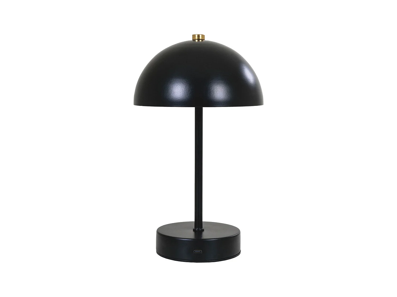 Lampe à Poser Holt, Noir, 15x15x25 cm, Epikasa