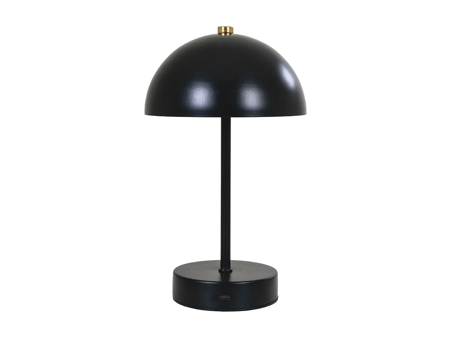 Lampa Stołowa Holt, Czarny, 15x15x25 cm, Seven Design