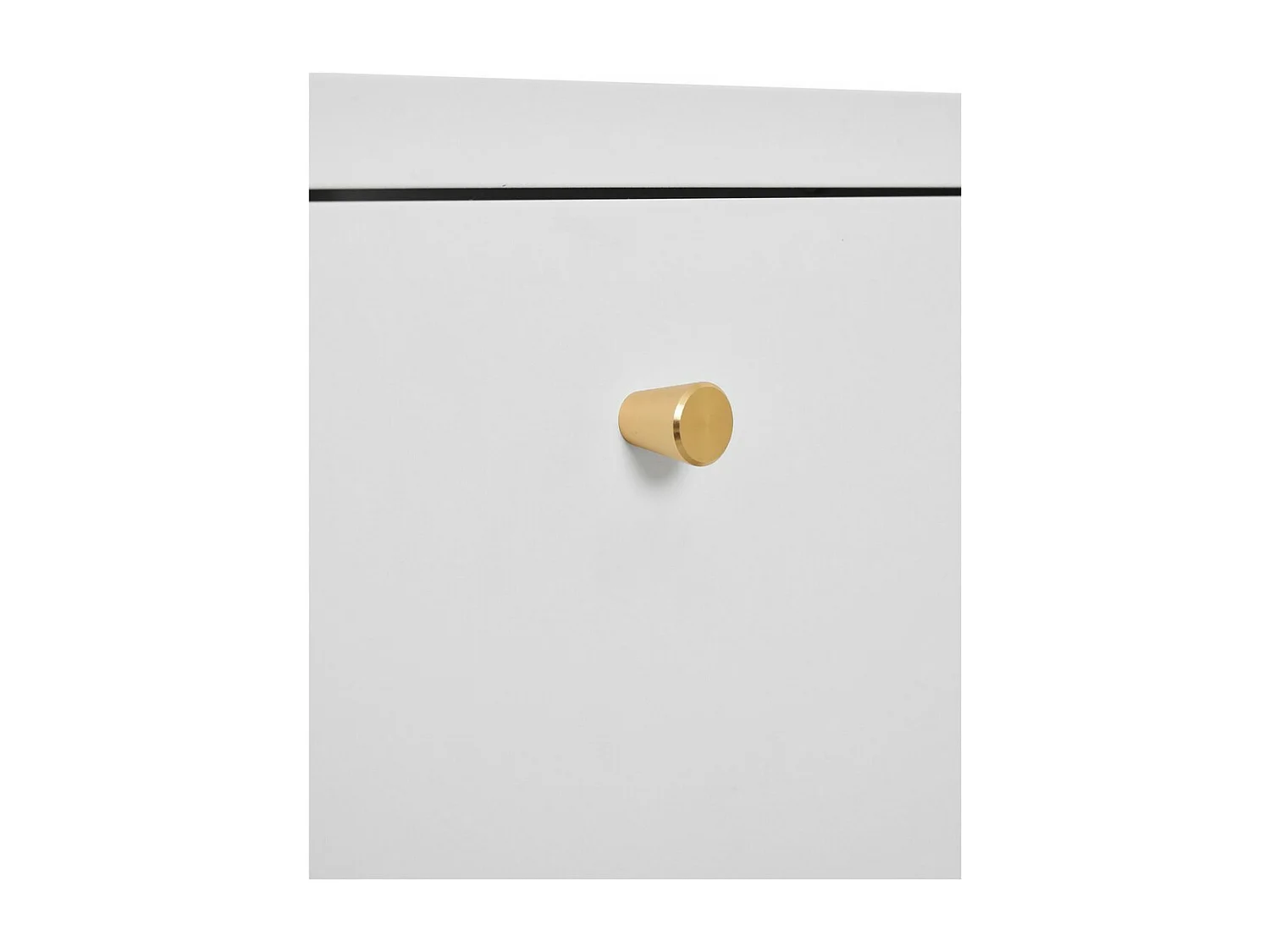 Stolik Nocny Dalby, Biały, 40x40x60 cm, Seven Design