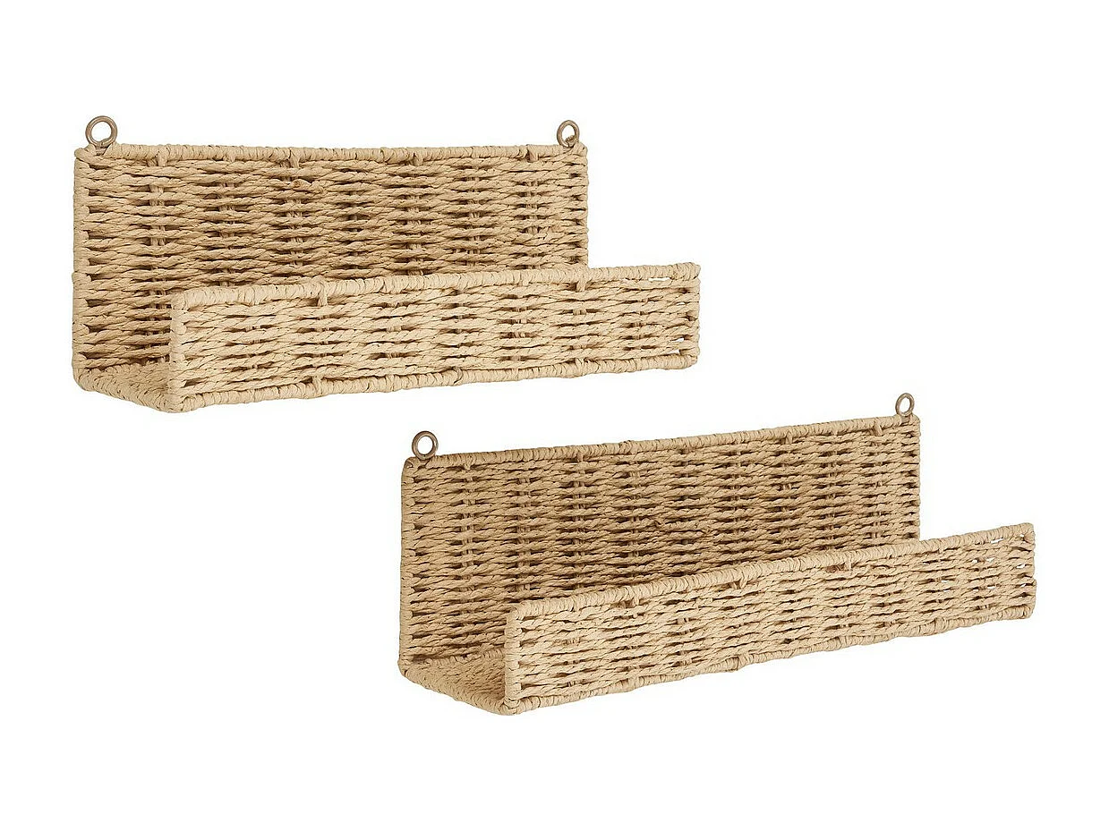 Plank Treviso, Bruin, 40x10x10,5 cm, Seven Design