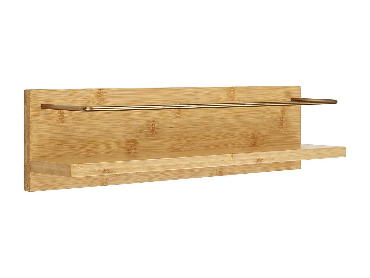 Półka Ember, Brązowy, 45x10x12 cm, Seven Design