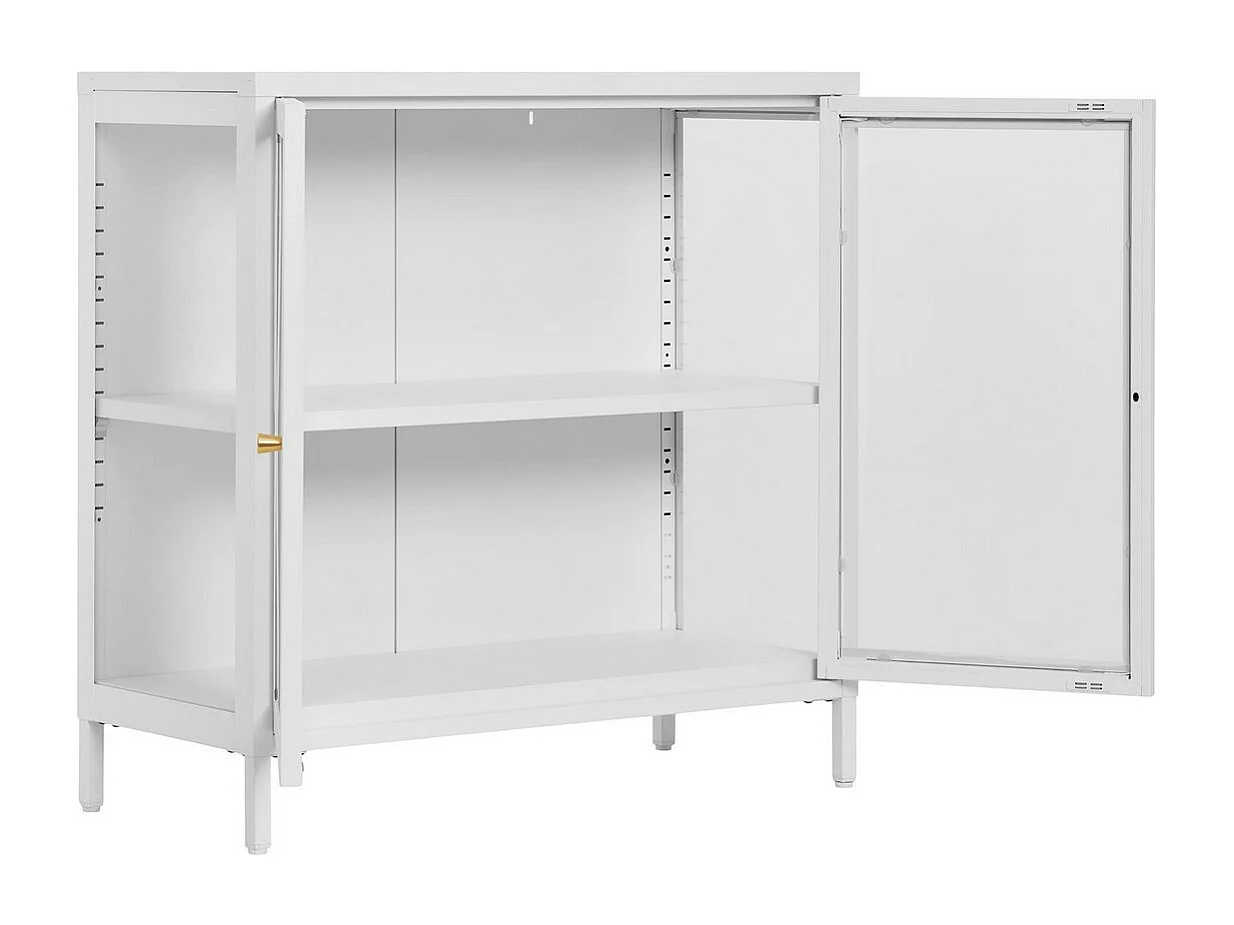 Gablota Dalby, Biały, 80x35x80 cm, EPIKASA