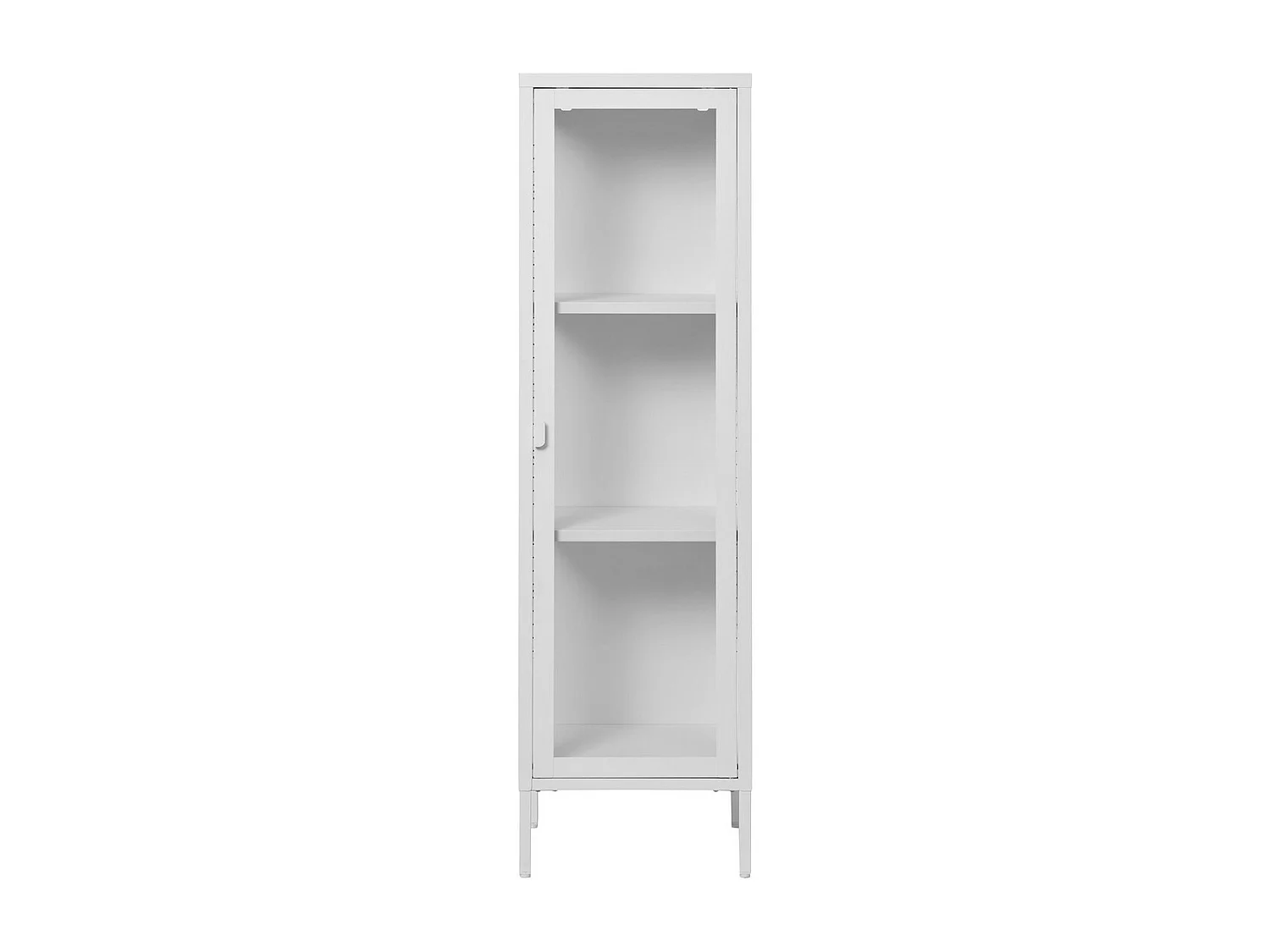 Vitrine de Salon Brisbane, Blanc, 40x35x140 cm, Seven Design