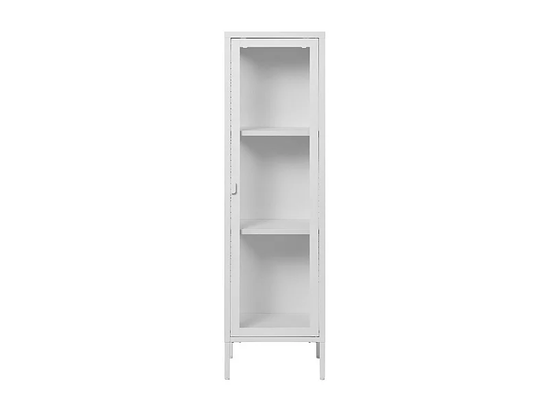 Gablota Brisbane, Biały, 40x35x140 cm, Seven Design