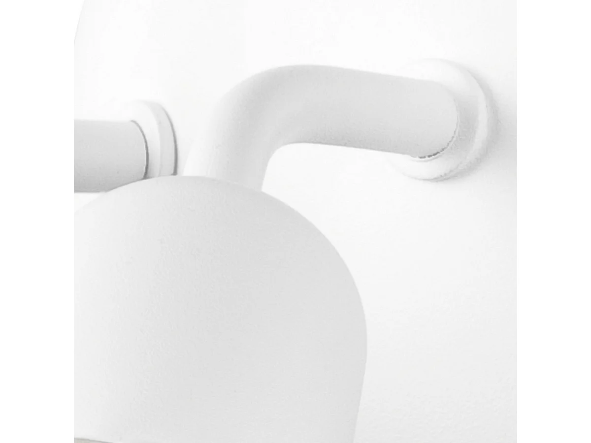 Lampa ścienna Viggo, Biały, 14,5x23x23 cm, Seven Design