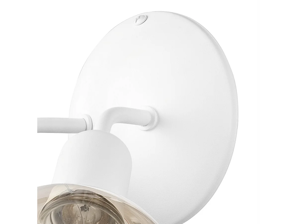 Lampa ścienna Viggo, Biały, 14,5x23x23 cm, Seven Design