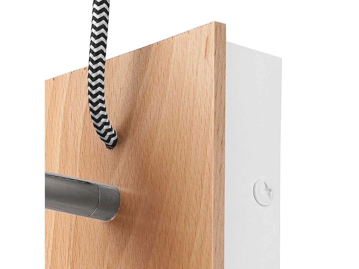 Applique Gustavo, Marron, 11x13x13 cm, Seven Design