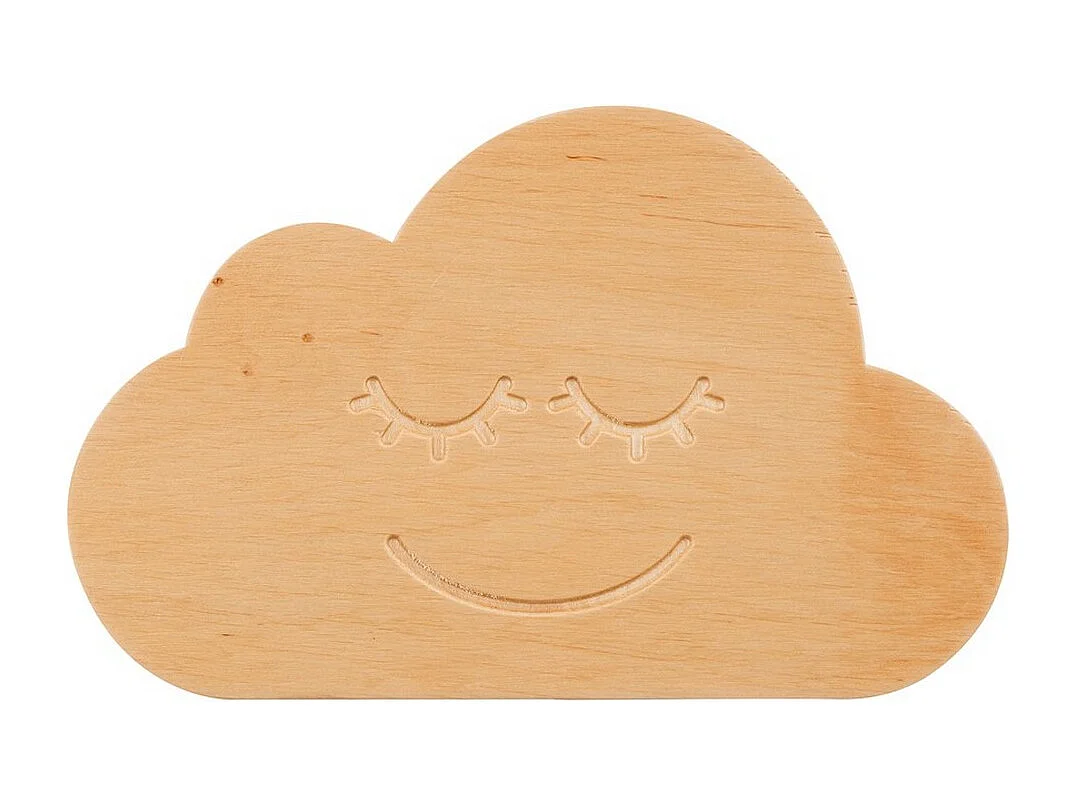 Applique Cloud, Marron, 30x19x100 cm, Seven Design