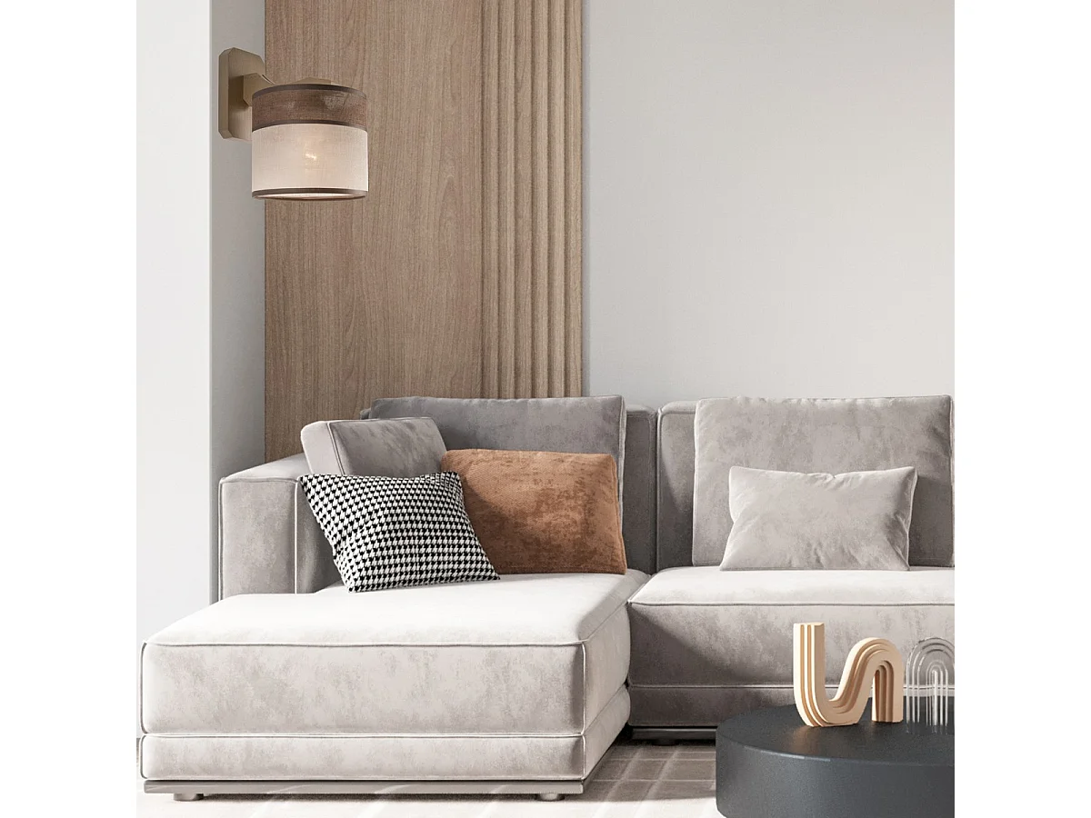 Applique Andrea, Marron, 23x23x23 cm, Seven Design