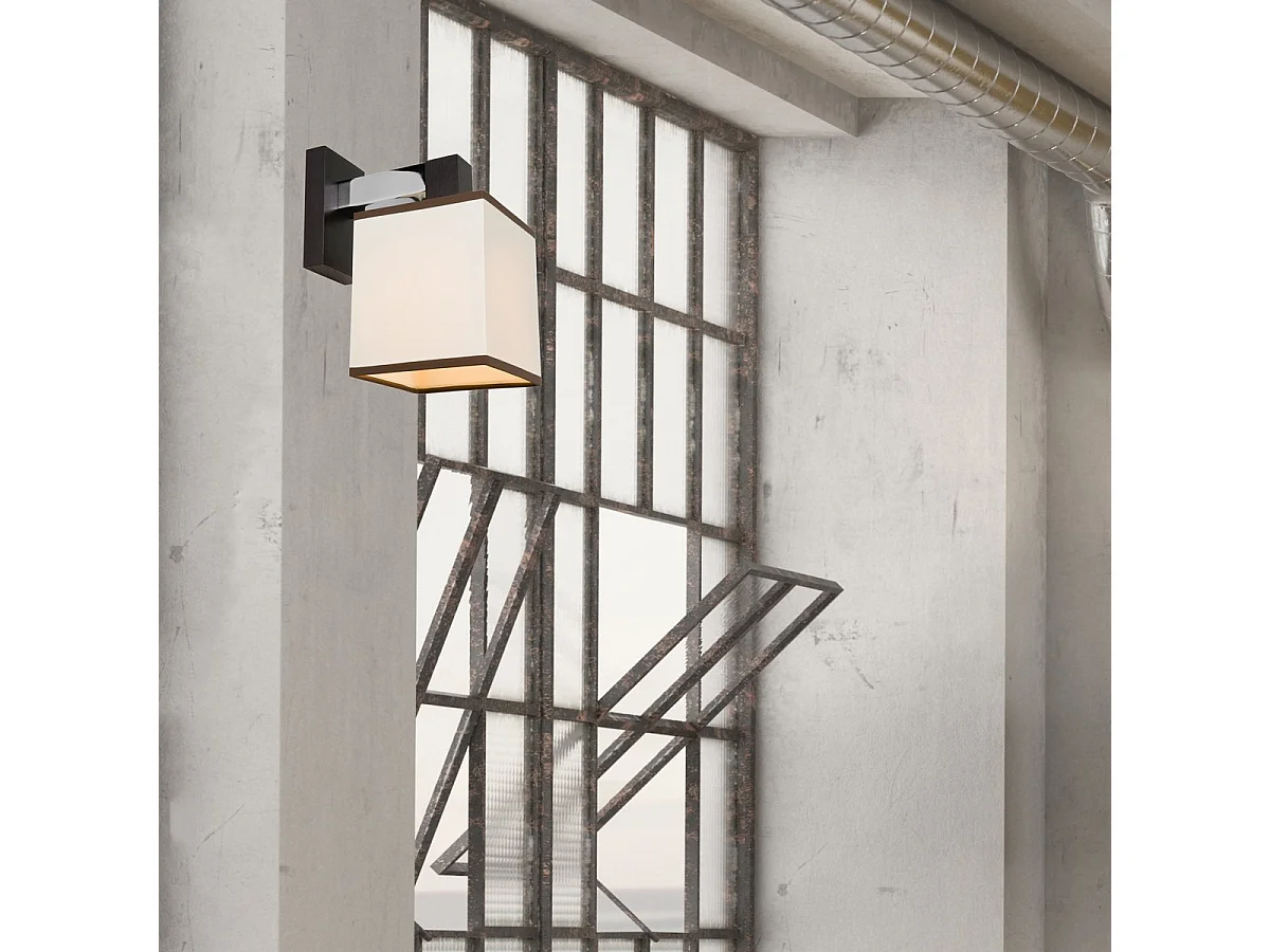 Applique Amelia, Noir, 23x18x18 cm, Seven Design