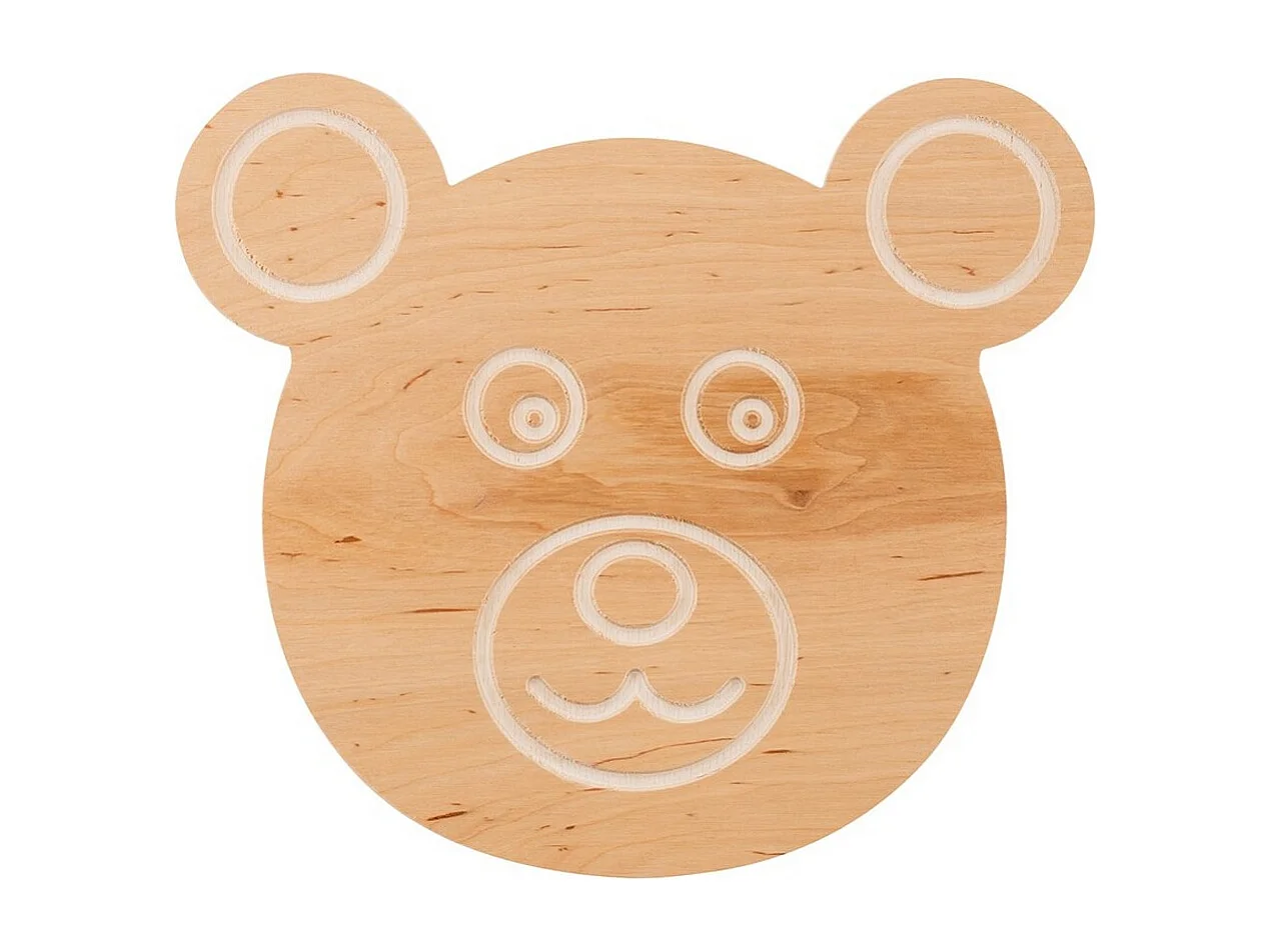 Applique Ted, Marron, 27x25x100 cm, Seven Design