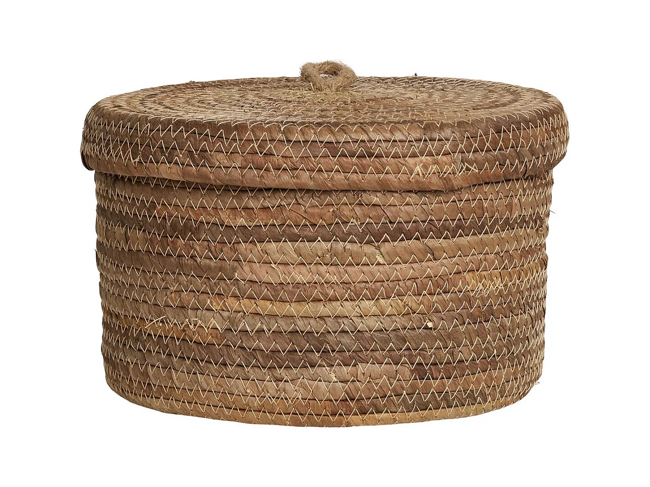 Set van 2 Opbergmanden Desio, Bruin, 24x24x16 cm, EPIKASA