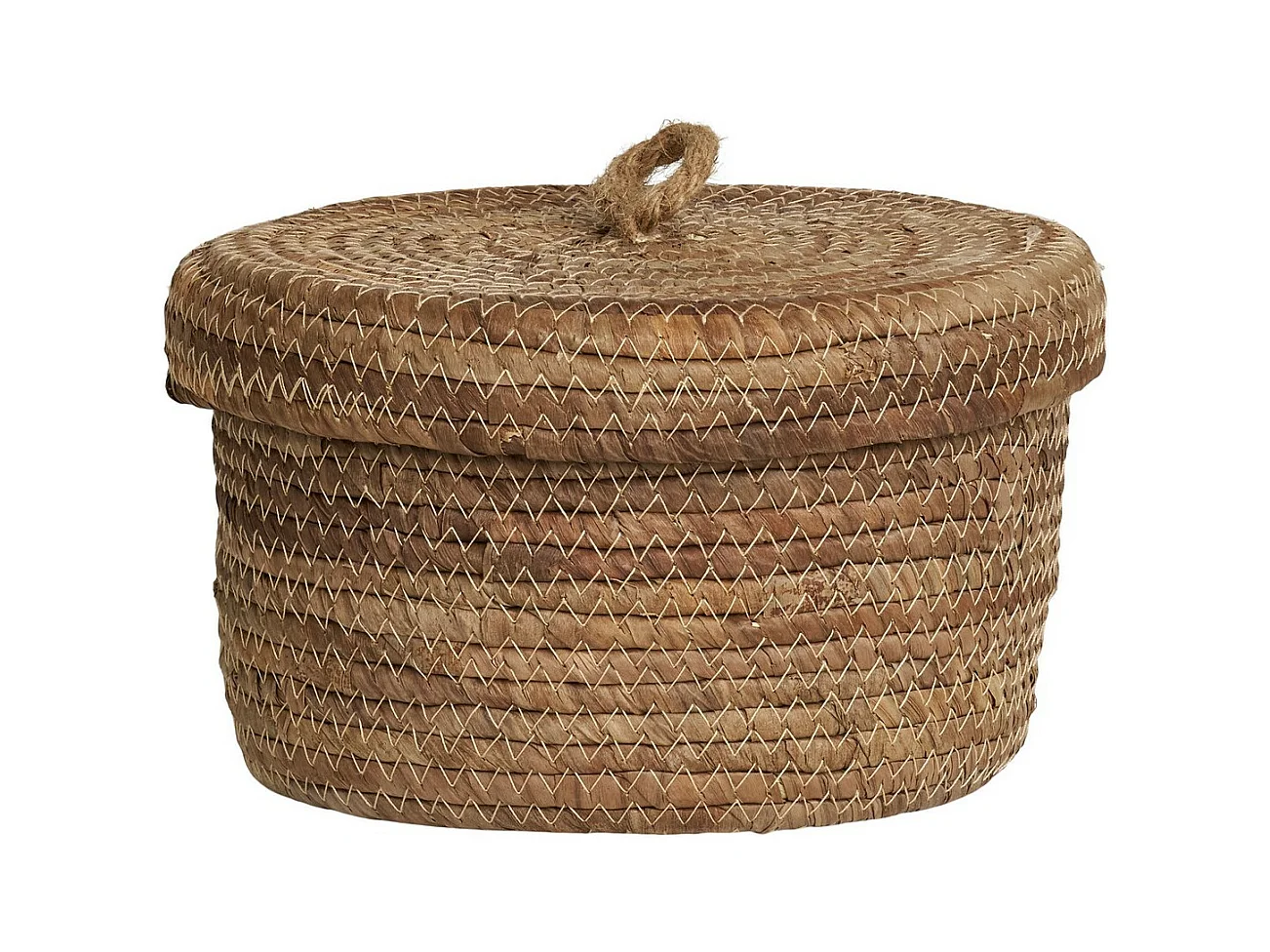 Set van 2 Opbergmanden Desio, Bruin, 24x24x16 cm, EPIKASA
