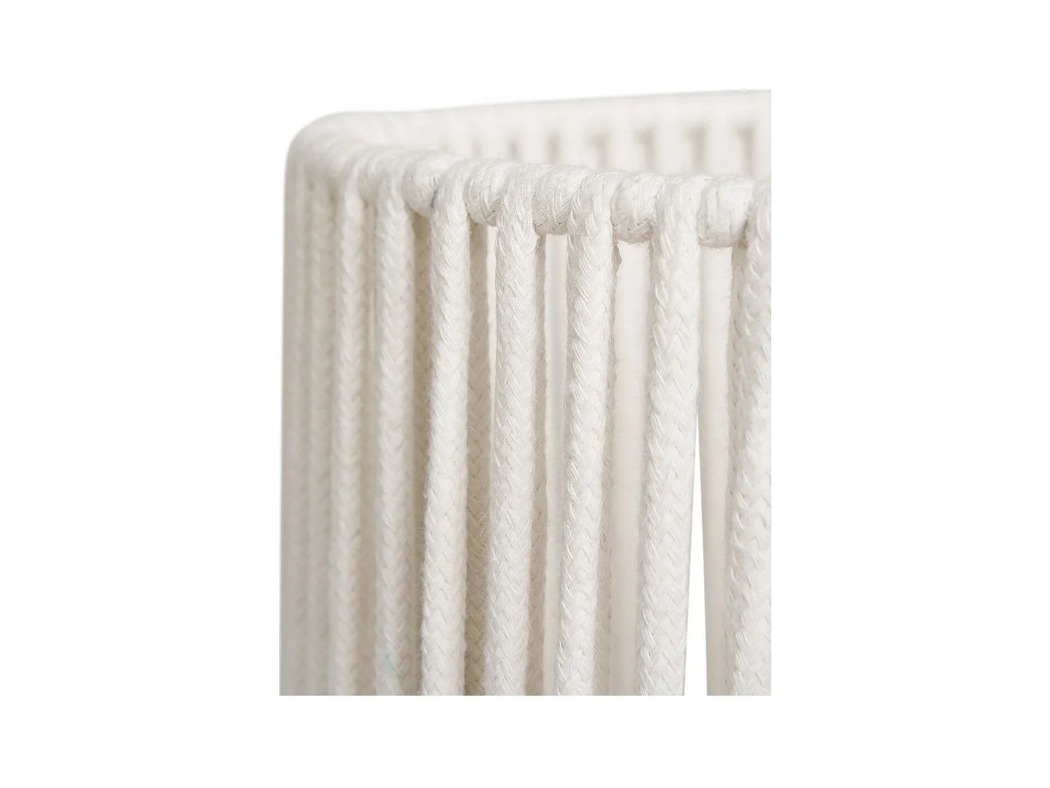 Set van 2 Opbergmanden Arese, Wit, 25,5x38x18 cm, EPIKASA