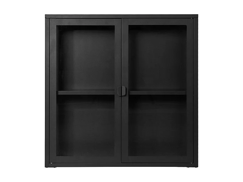 Wisząca Gablota Brisbane, Czarny, 80x18x80 cm, EPIKASA