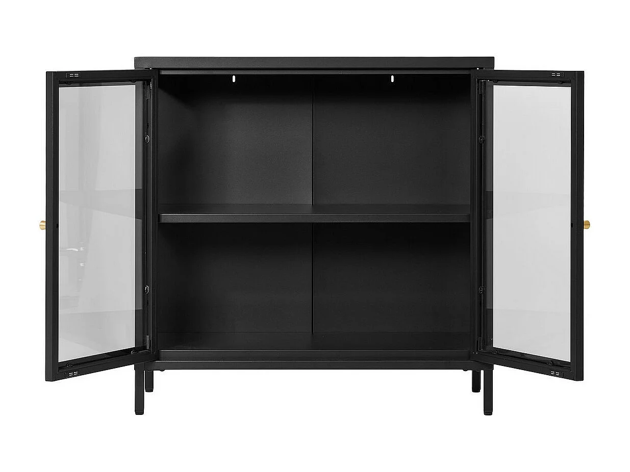 Gablota Dalby, Czarny, 80x35x80 cm, EPIKASA