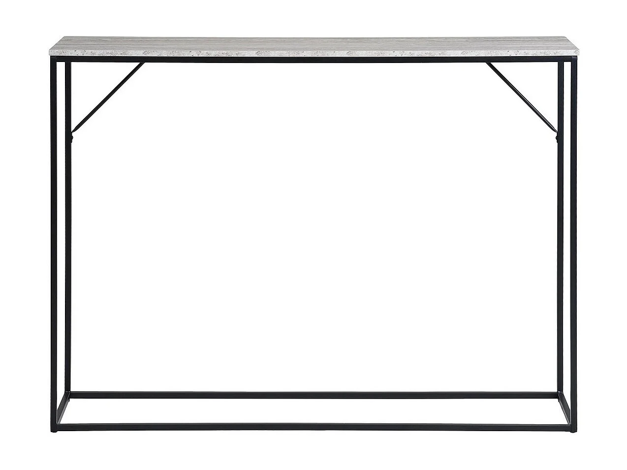 Stolik Konsolowy Życie, Brązowy, 110x26x80 cm, Seven Design