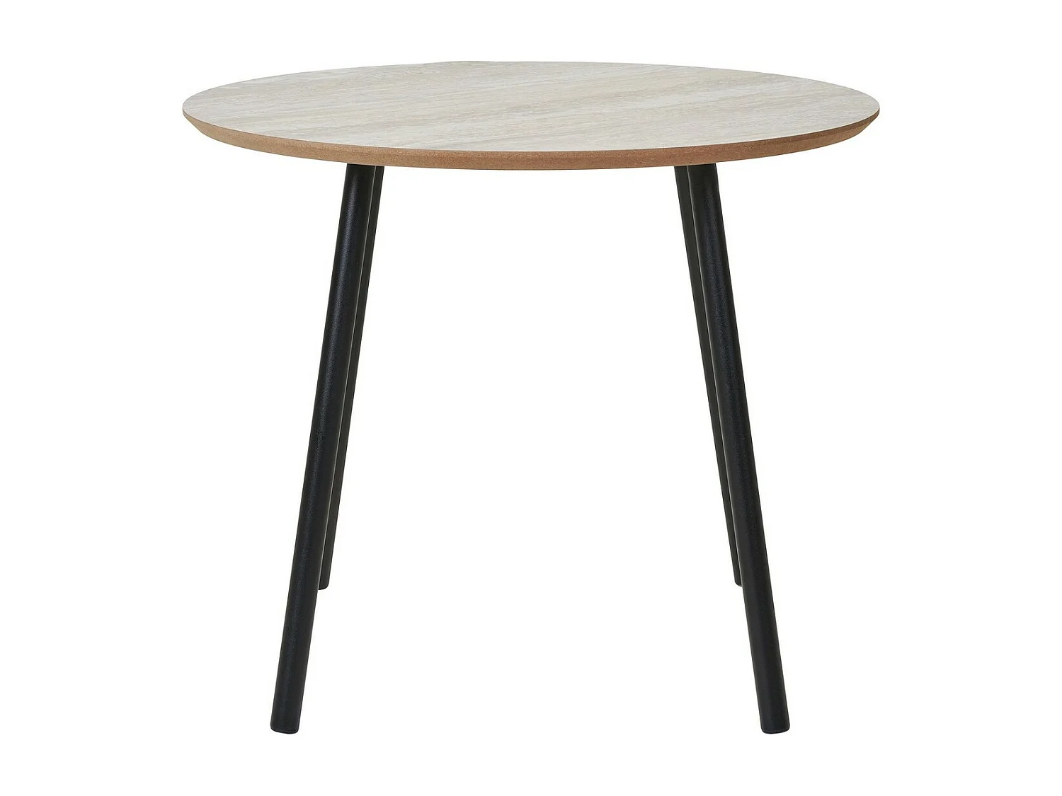 Table d'Appoint Aalst, Beige, 55x55x45 cm, Seven Design