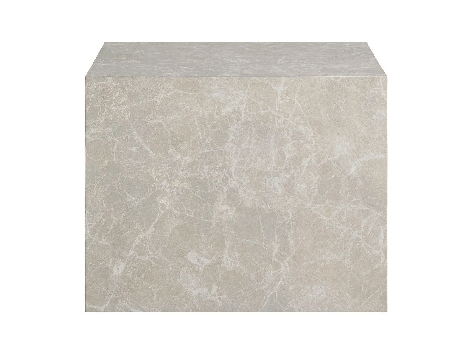 Stolik Kawowy Praga, Szary, 50x50x40 cm, EPIKASA