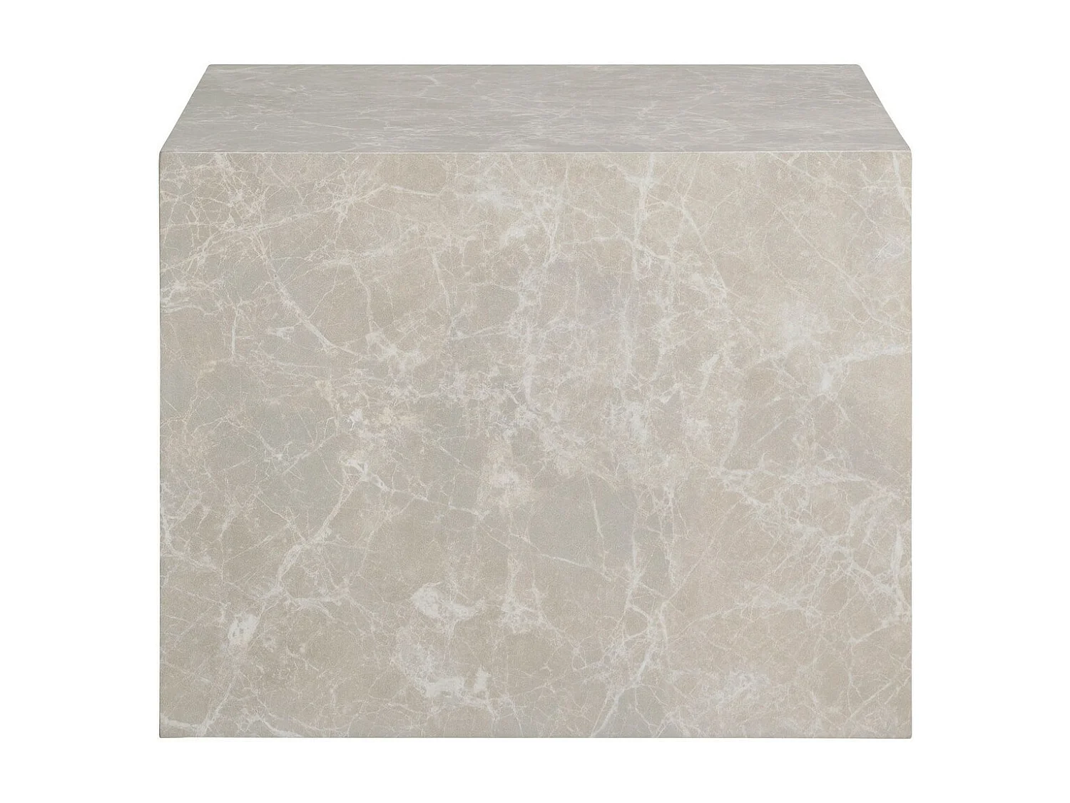 Table d'Appoint Prague, Gris, 50x50x40 cm, Seven Design