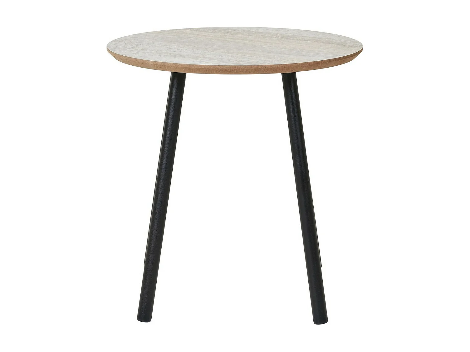 Table d'Appoint Aalst, Beige, 40x40x40 cm, Seven Design
