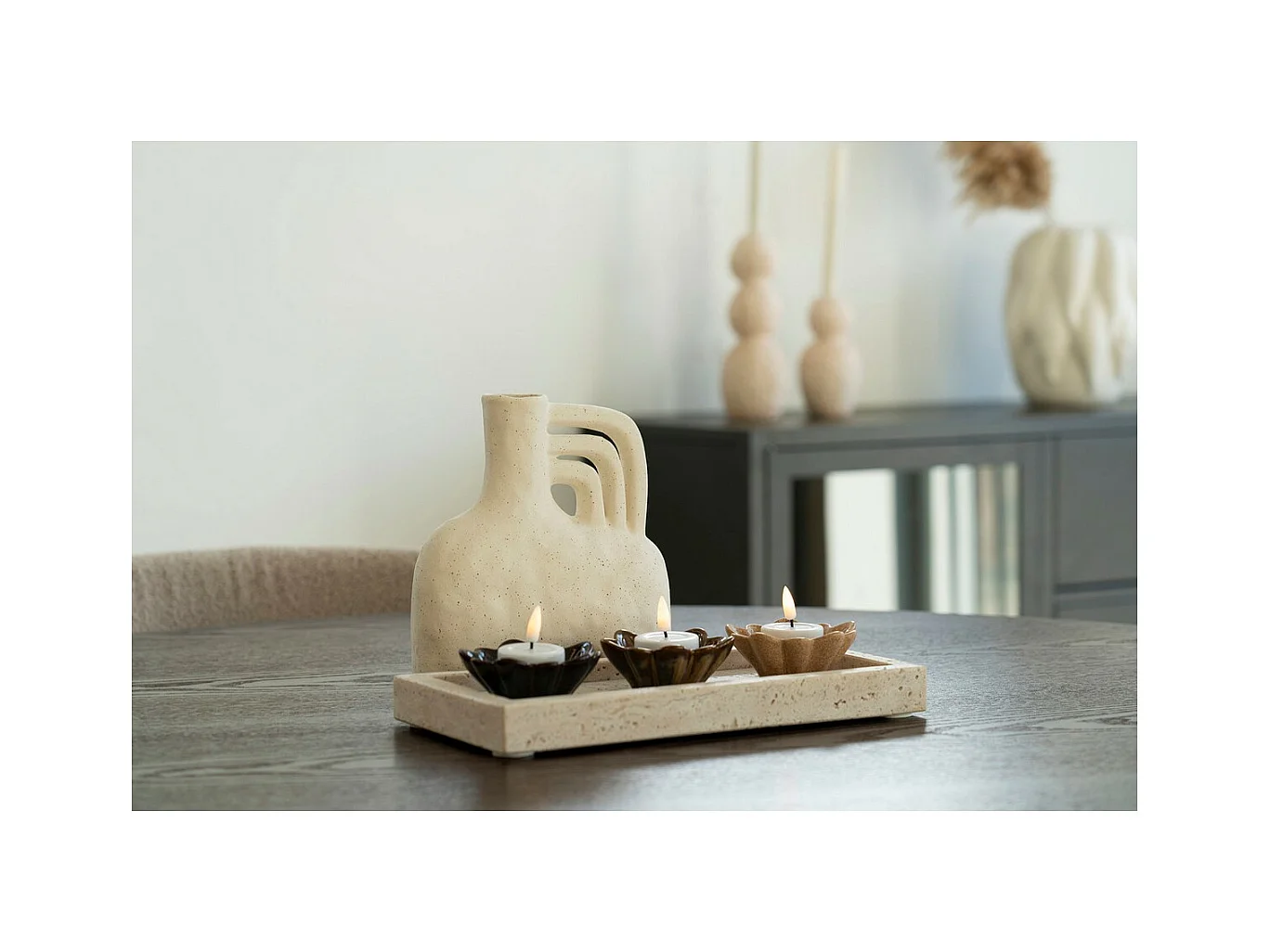 Plateau Bryan, Marron, 15x30,5x3 cm, EPIKASA