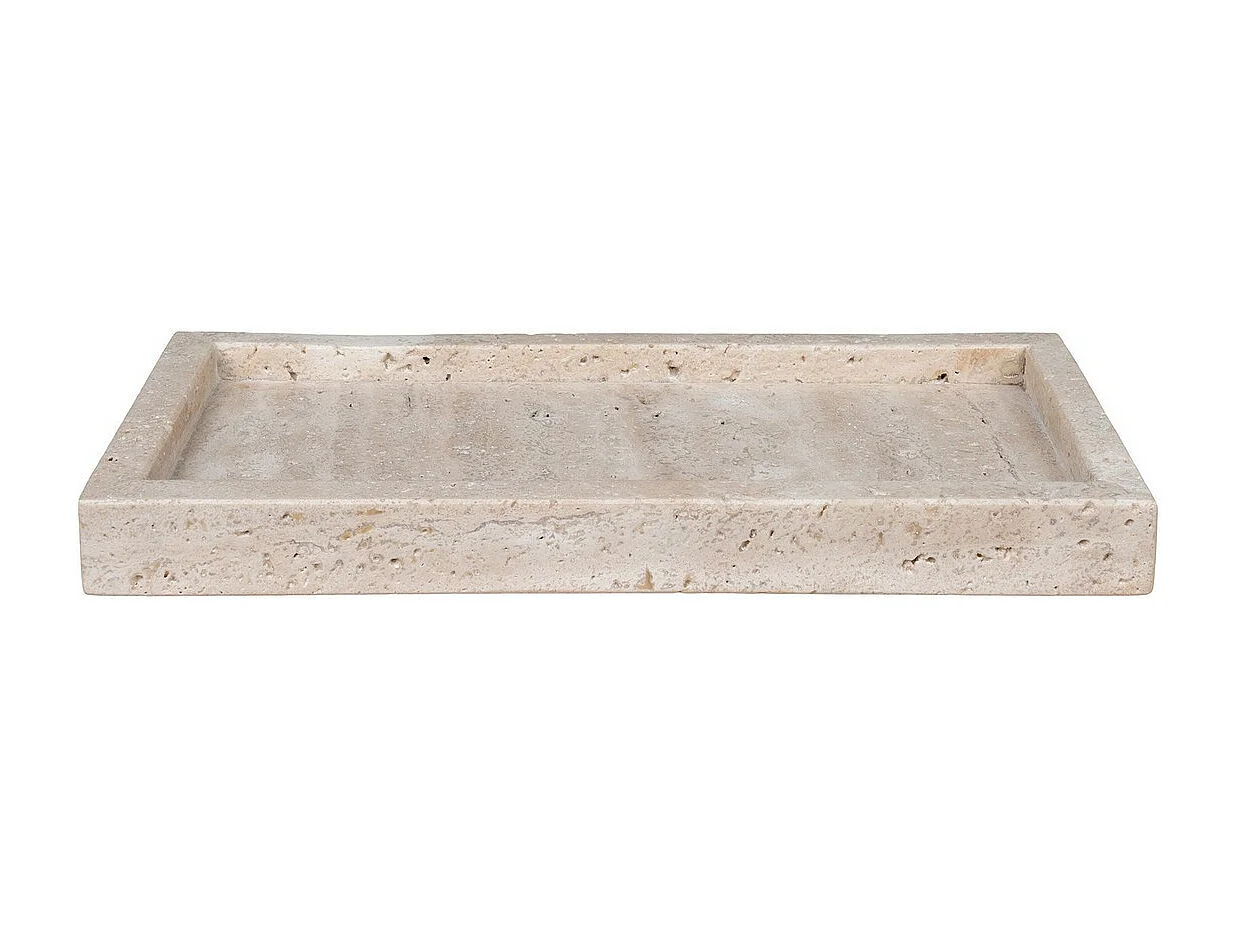Plateau Bryan, Marron, 15x30,5x3 cm, Seven Design