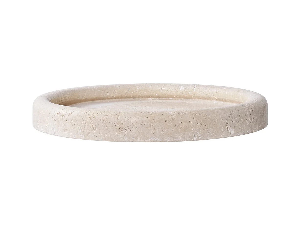 Plateau Bruce, Beige, 25,5x25,5x2,5 cm, EPIKASA