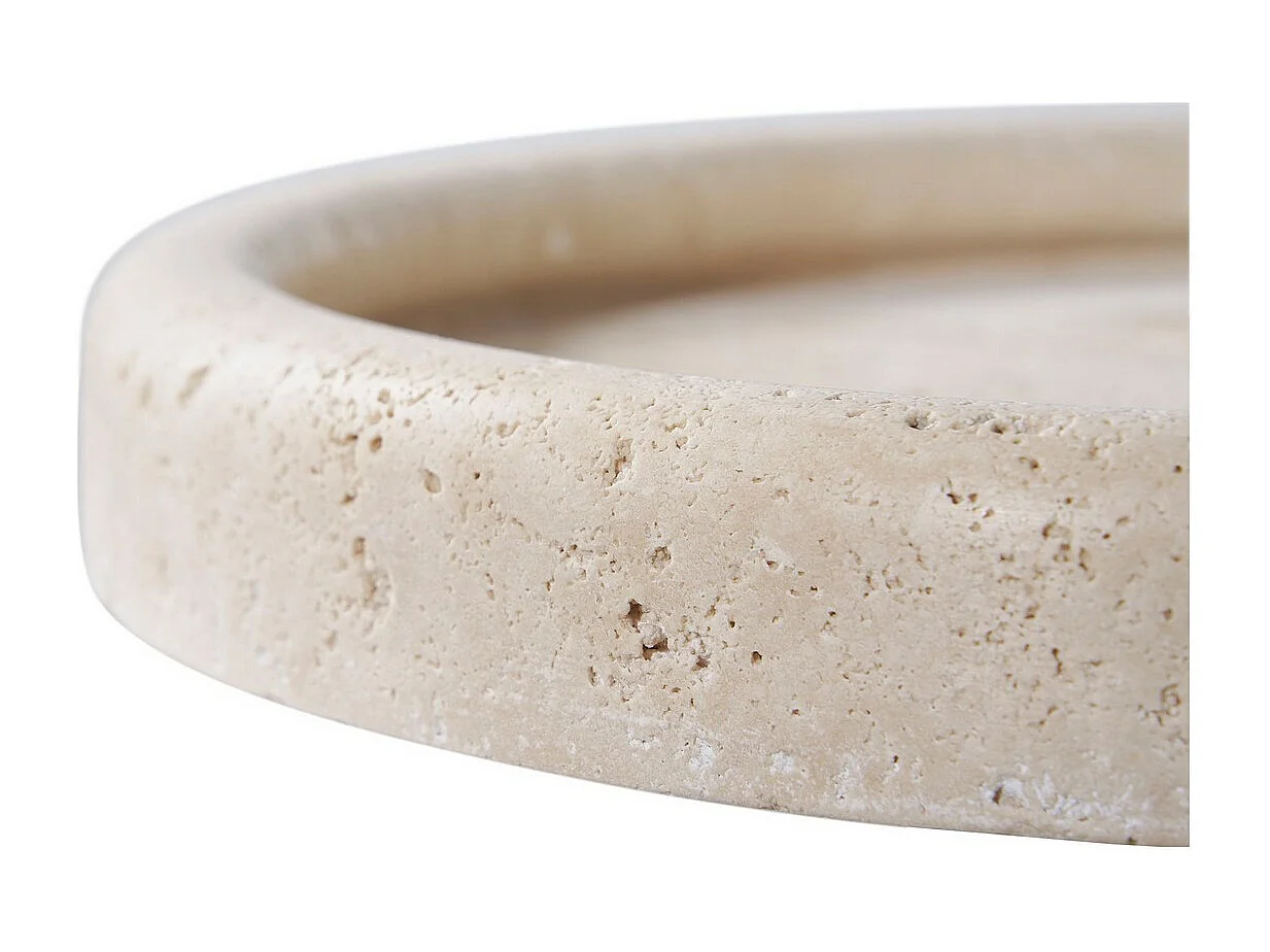 Plateau Bruce, Beige, 25,5x25,5x2,5 cm, Seven Design