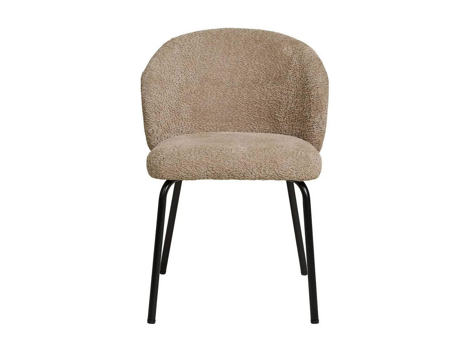 Lot de 2 Chaises Safira, Beige, 56x58x79 cm, Seven Design