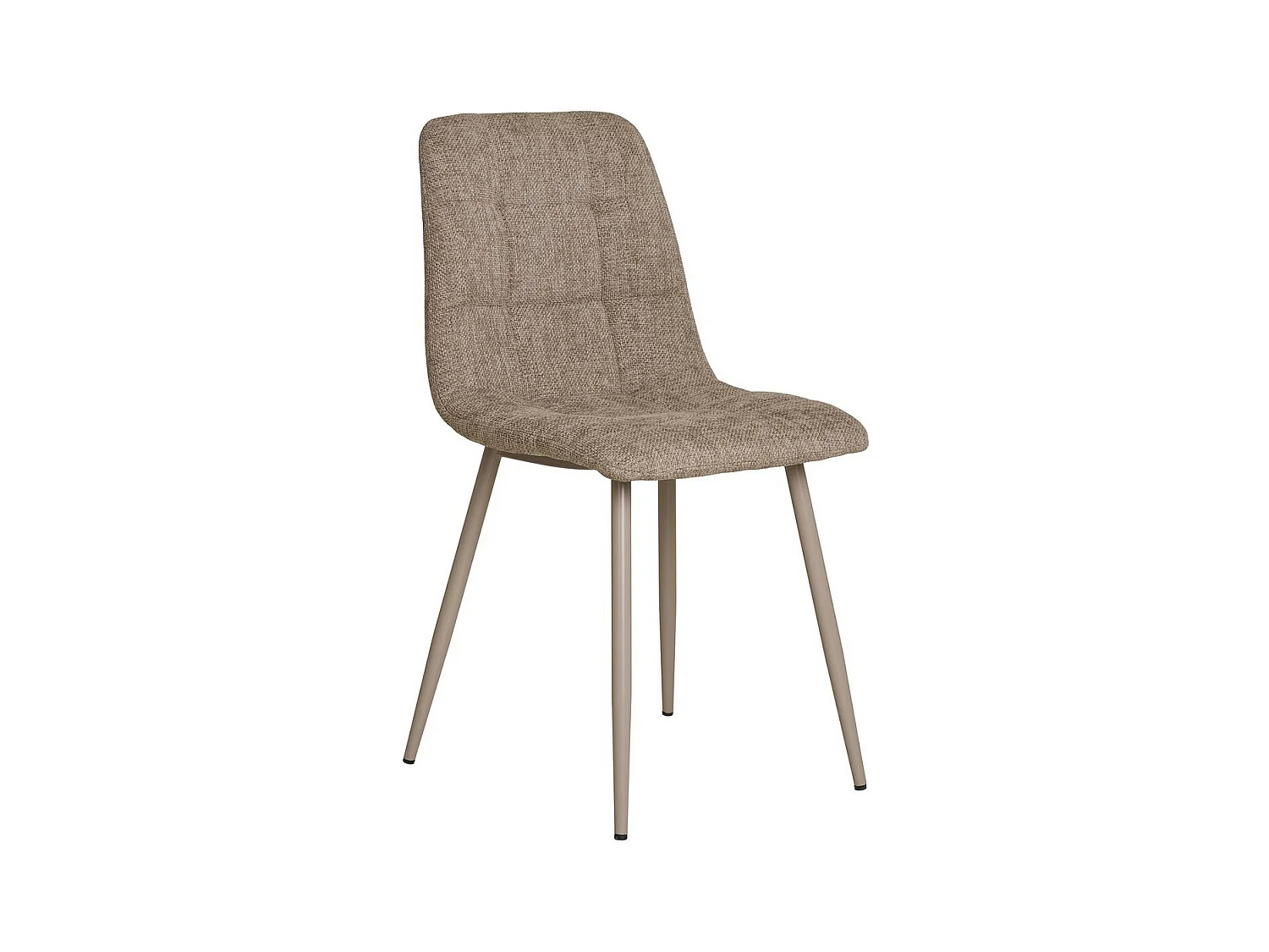 Lot de 2 Chaises Middelfart, Gris, 44x55x86 cm, Epikasa