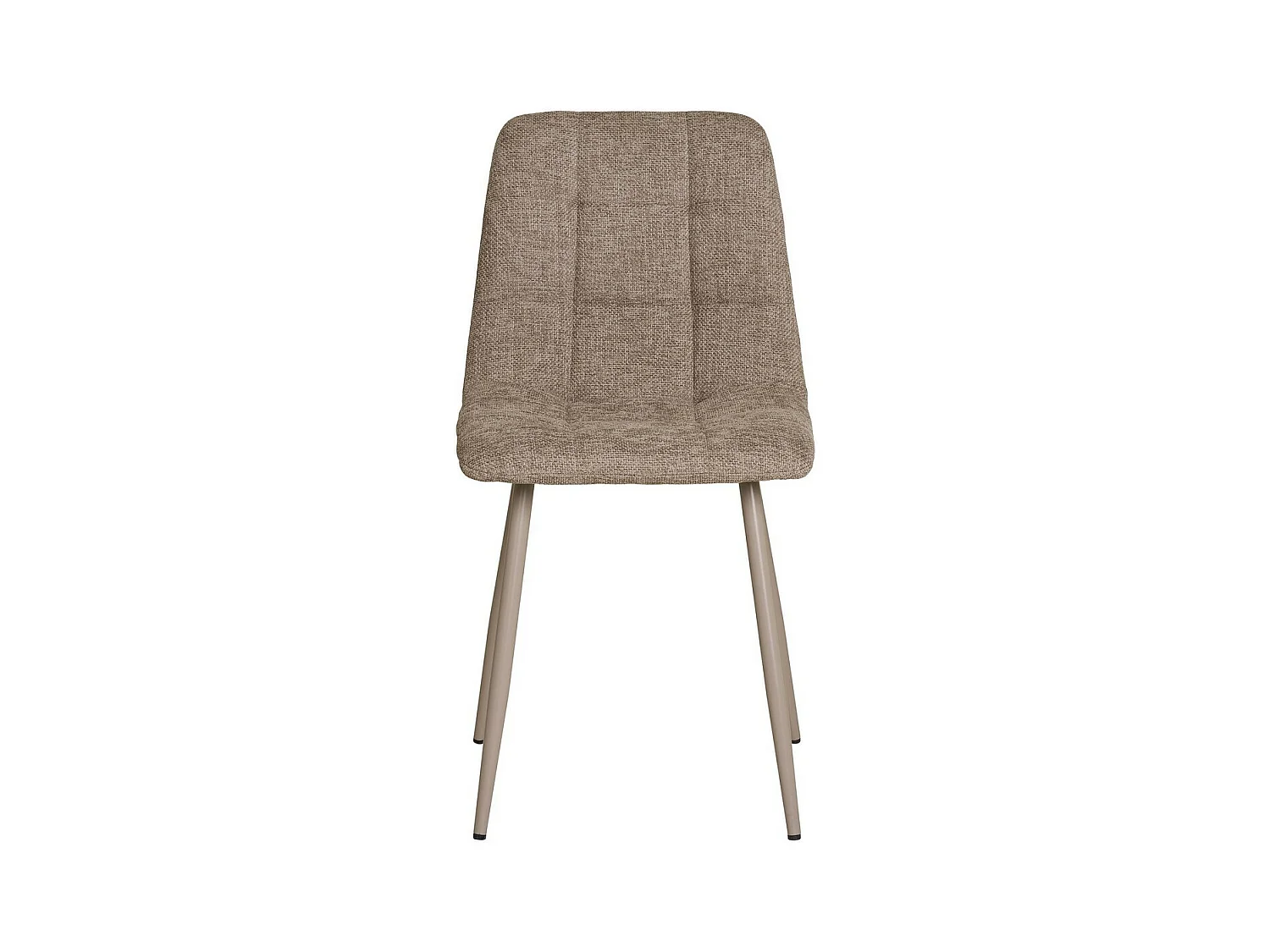 Lot de 2 Chaises Middelfart, Gris, 44x55x86 cm, Epikasa