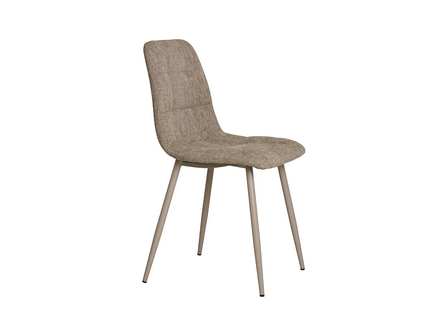 Lot de 2 Chaises Middelfart, Gris, 44x55x86 cm, Epikasa