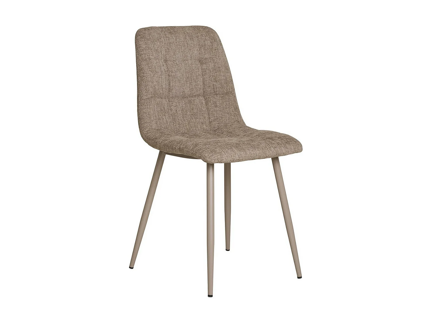 Lot de 2 Chaises Middelfart, Gris, 44x55x86 cm, Seven Design