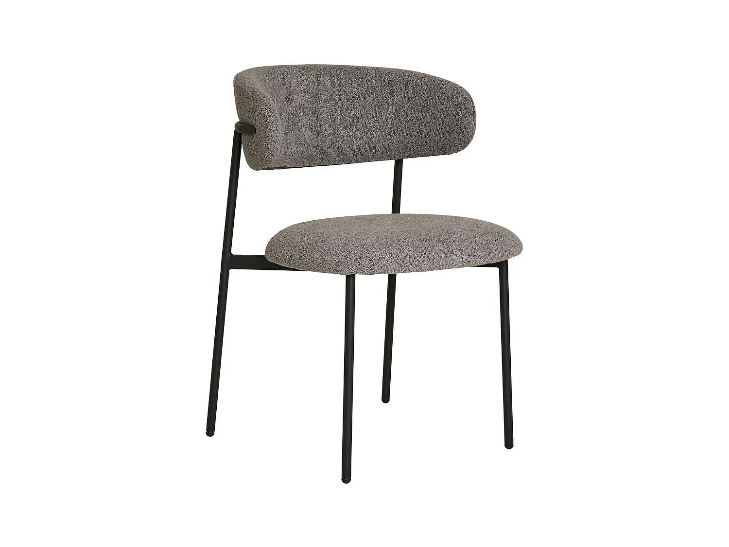 Set van 2 Stoelen Mira, Grijs, 55x59x79,5 cm, EPIKASA