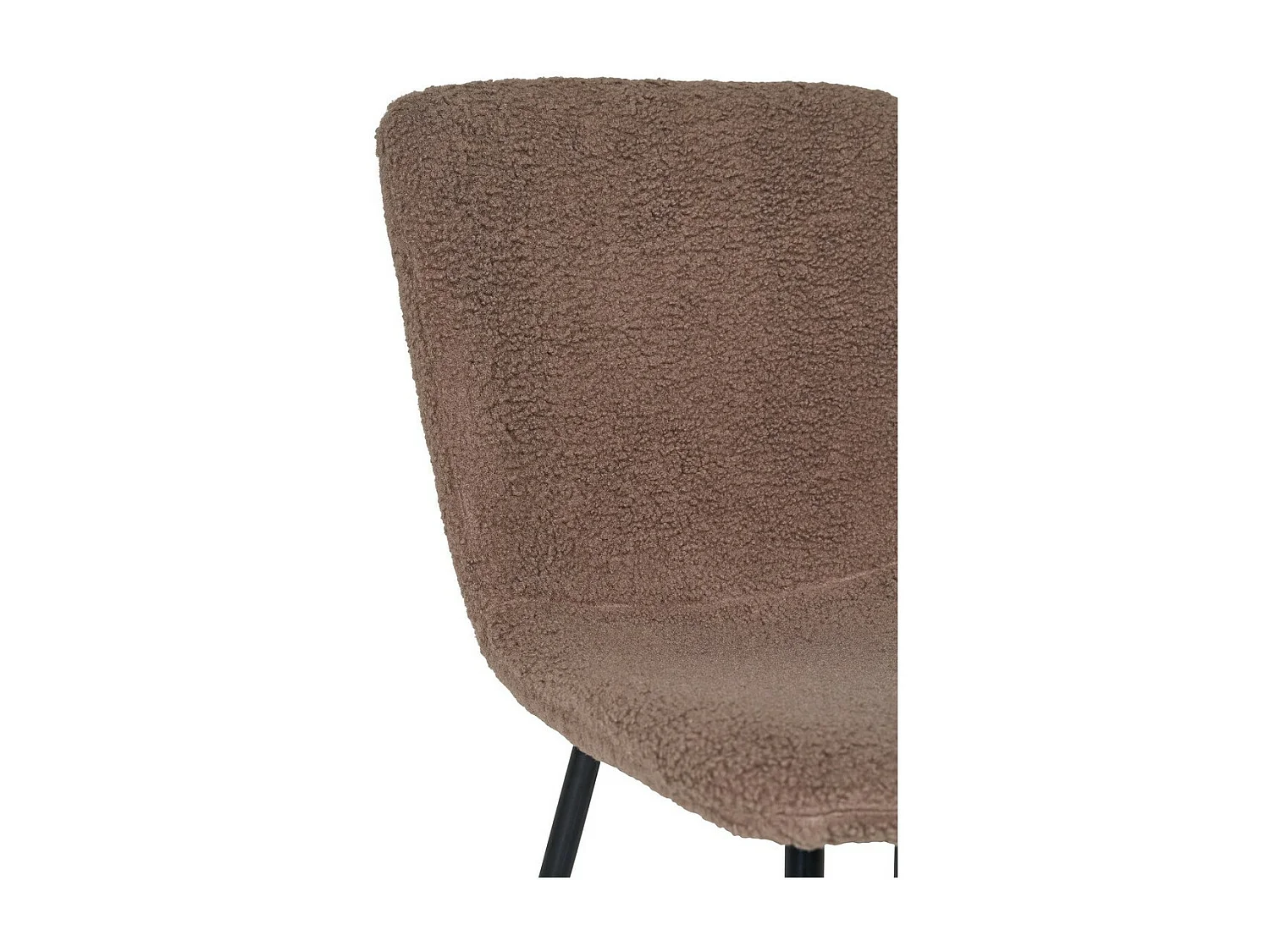Lot de 2 Chaises Halden, Marron, 44,5x52,5x76,5 cm, Seven Design