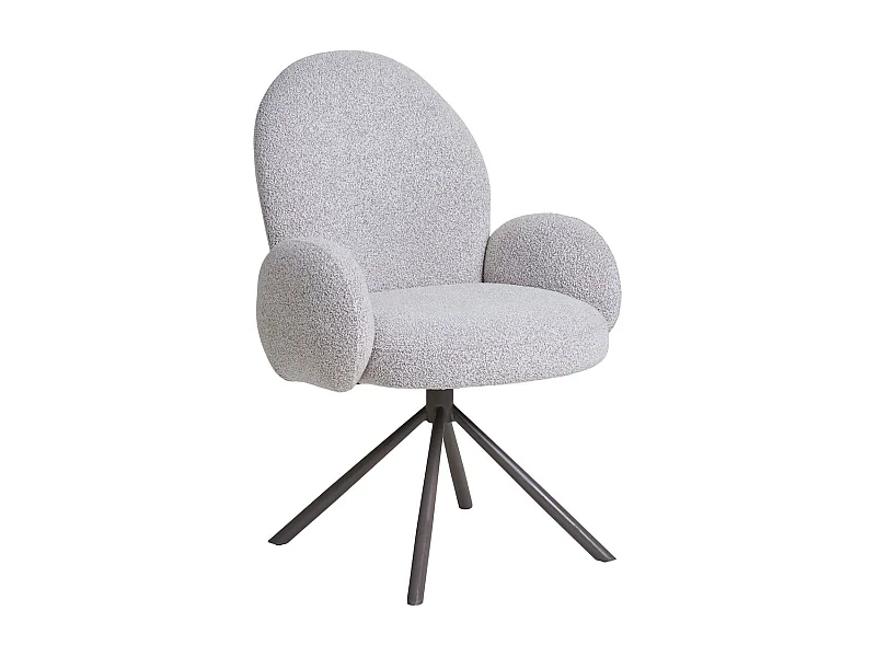 Krzesło Lana, Biały, 65x69x91,5 cm, Seven Design