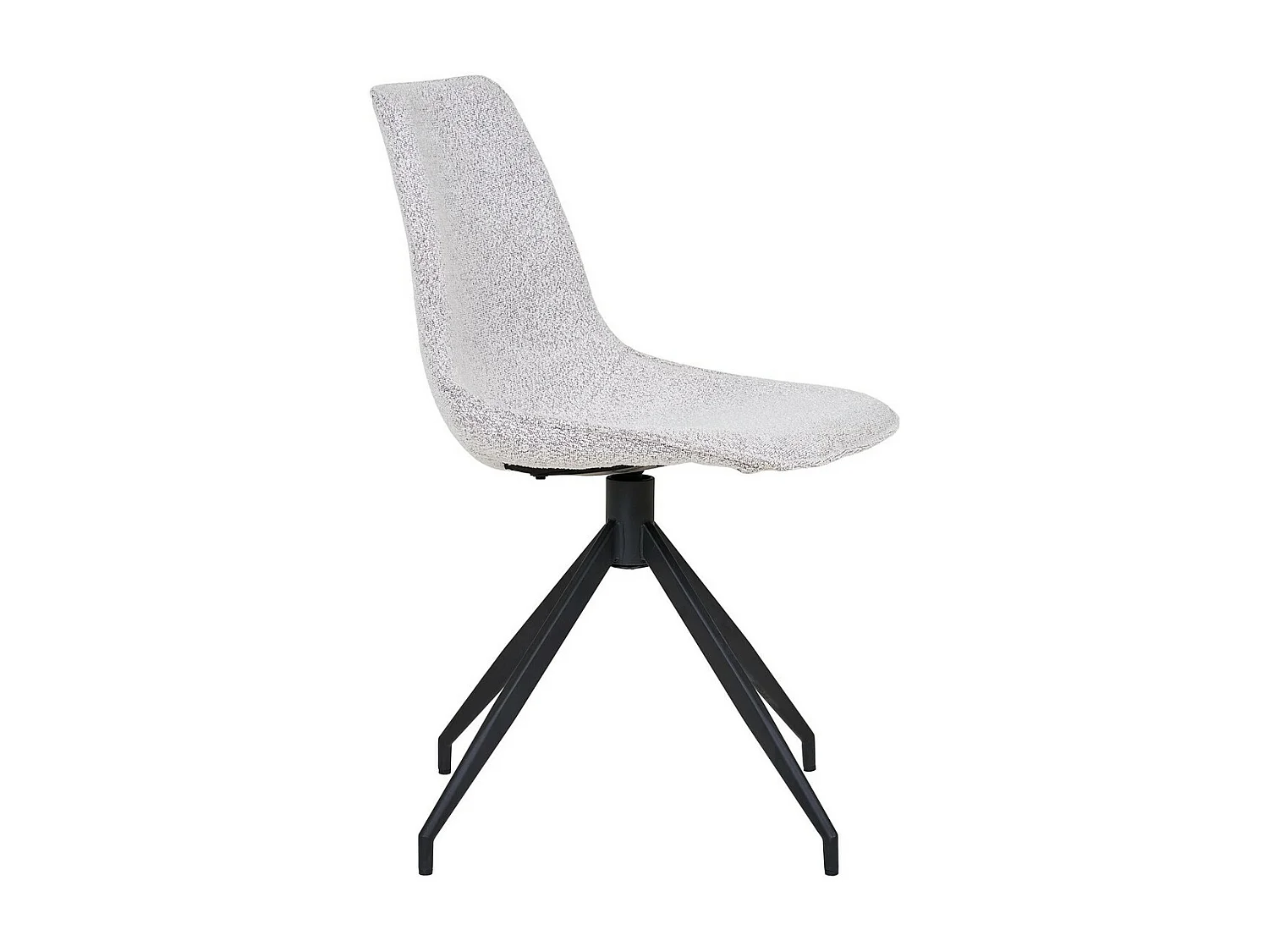 Zestaw 2 krzeseł Mnich, Biały, 48x54x86 cm, Seven Design