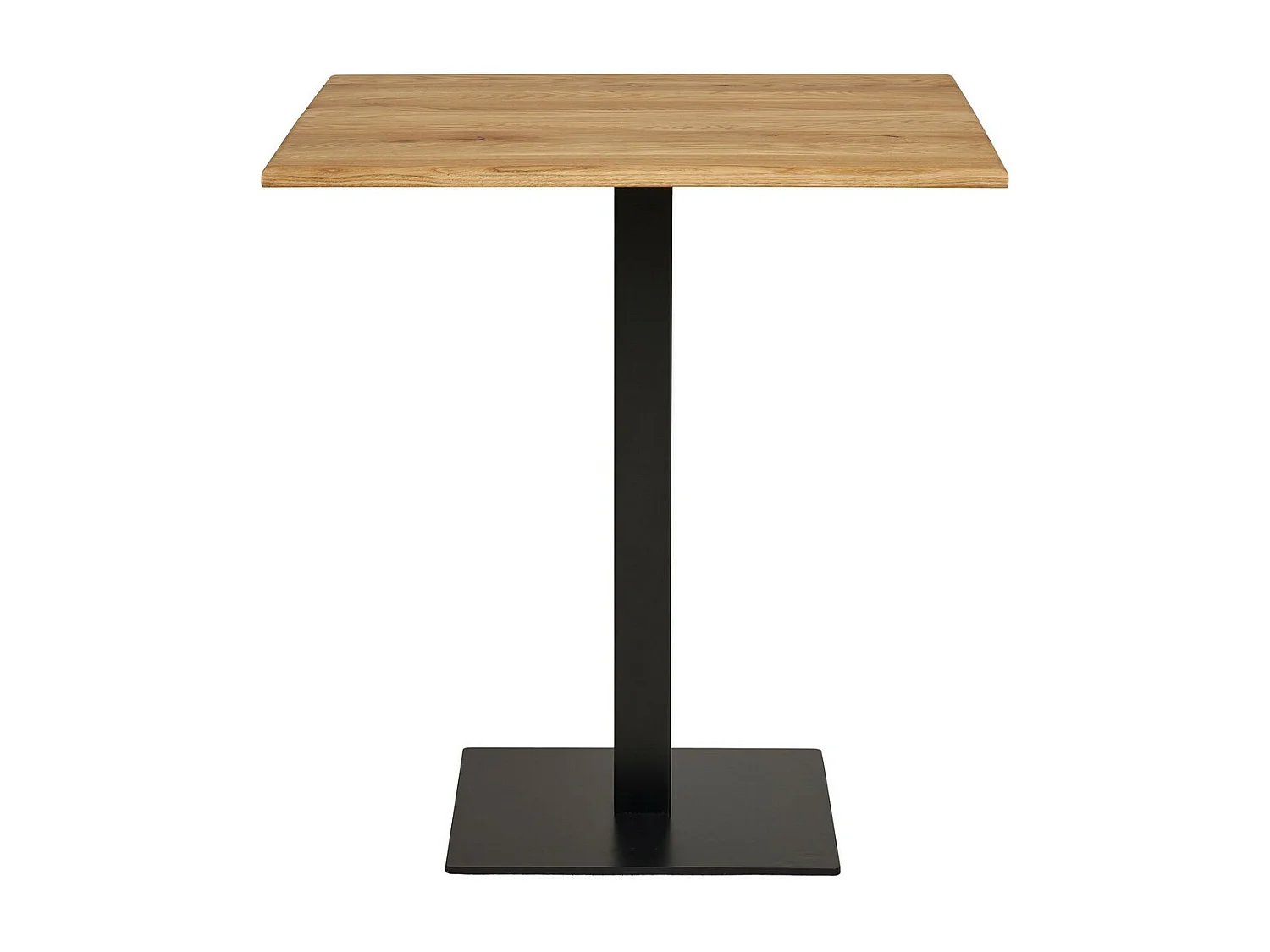 Table à Manger Lignano, Marron, 70x70x75 cm, Seven Design