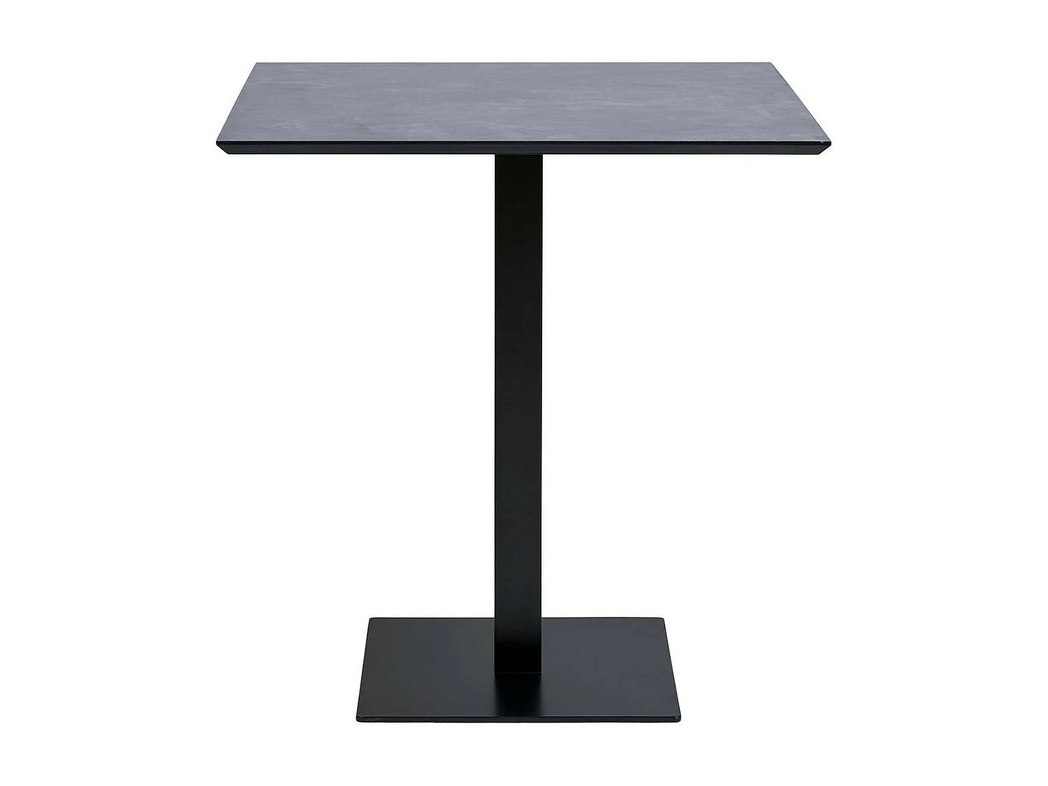 Table à Manger Fano, Gris, 70x70x75 cm, Seven Design