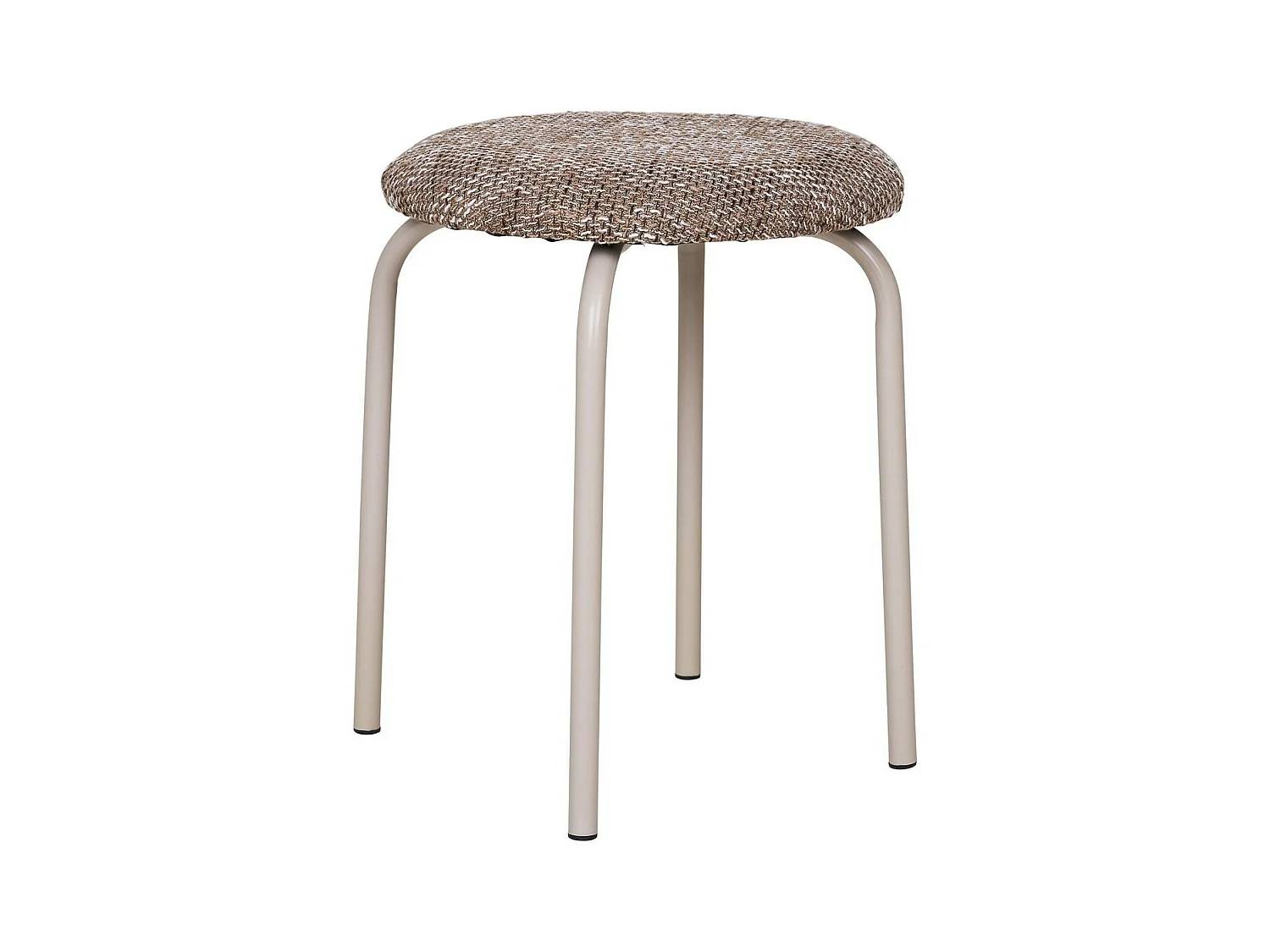 Pouf Asmara, Marron, 44x44x44 cm, EPIKASA