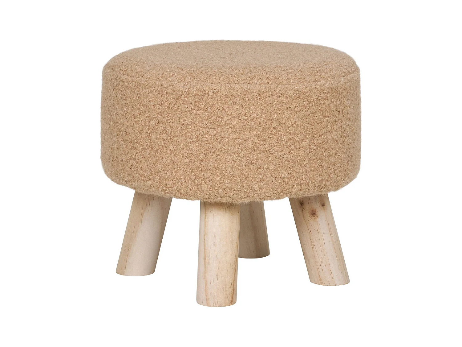 Poef Aberdeen, Beige, 31x31x29 cm, Epikasa