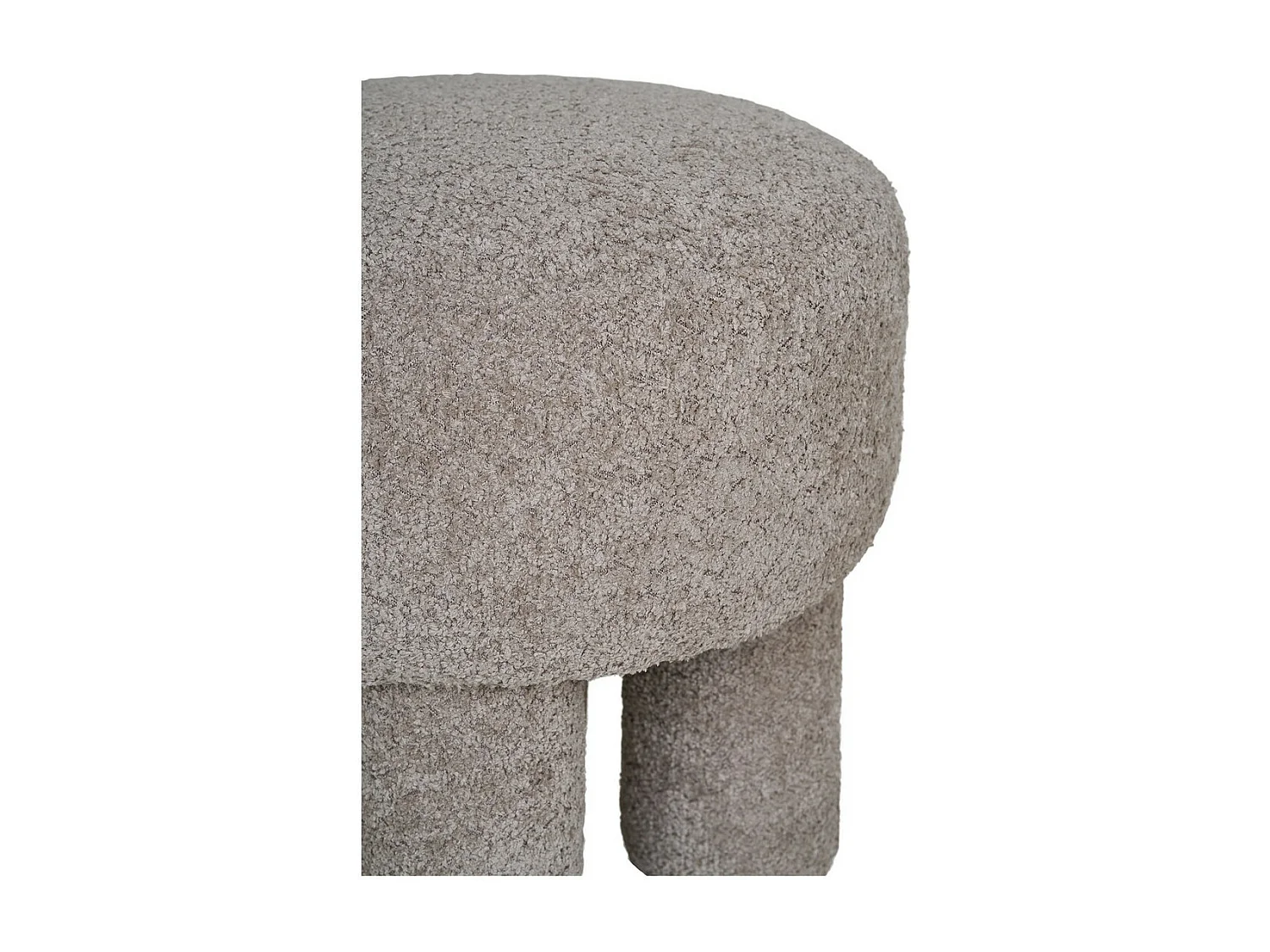 Pufa Perth, Szary, 43x43x43 cm, Seven Design