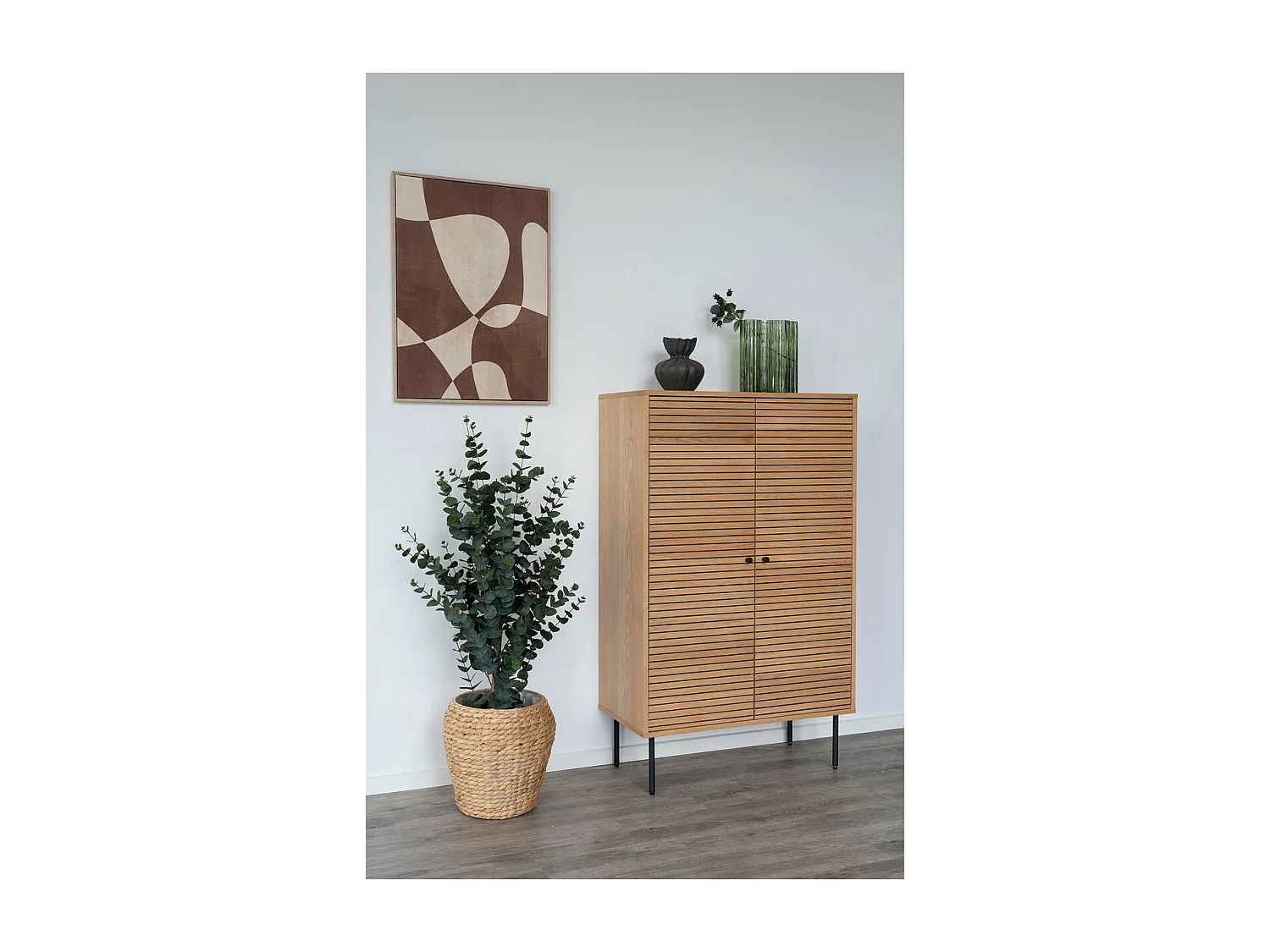 Afdrukken op Canvas met Lijst Cape, Bruin, 50x2,5x70 cm, EPIKASA