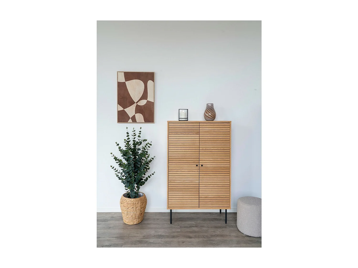 Afdrukken op Canvas met Lijst Cape, Bruin, 50x2,5x70 cm, EPIKASA