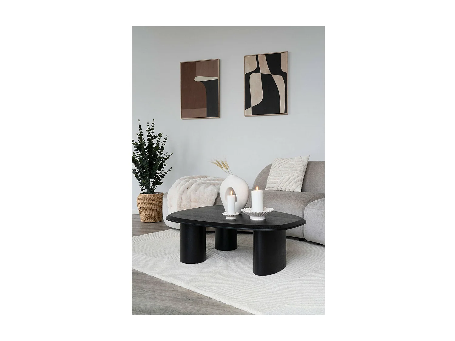 Afdrukken op Canvas met Lijst Cape, Bruin, 50x2,5x70 cm, Epikasa