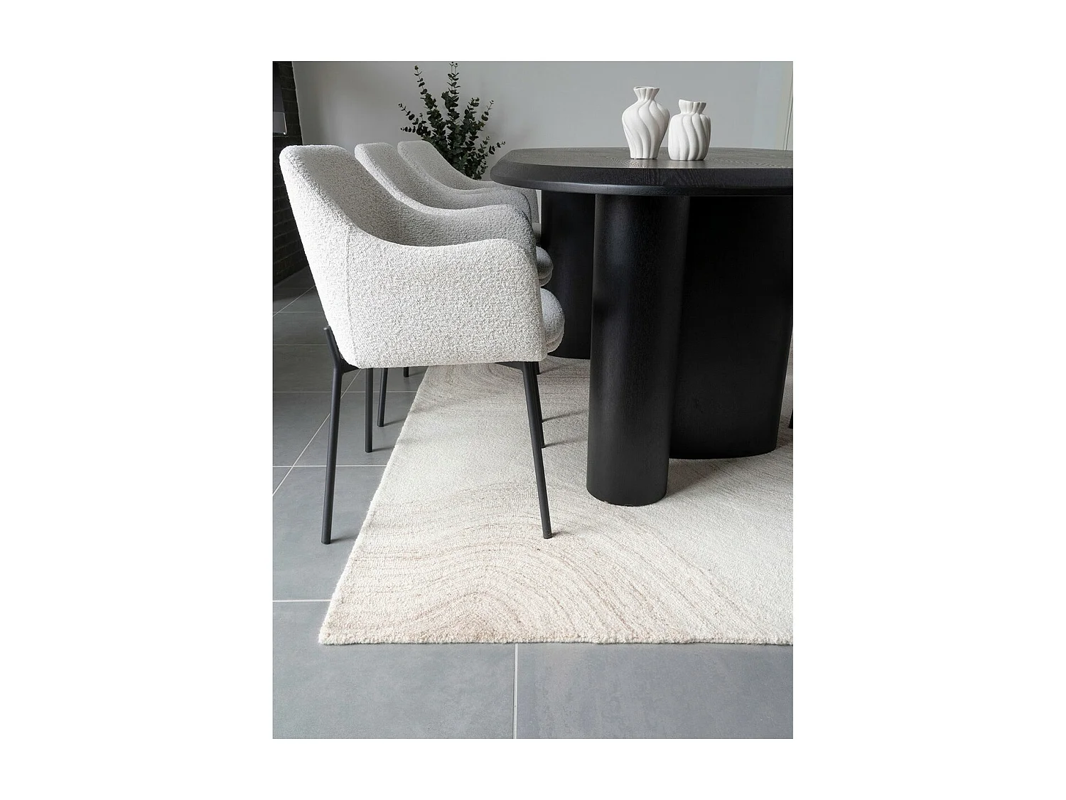 Prostokątny Dywan Surat, Beżowy, 160x230x1 cm, Seven Design