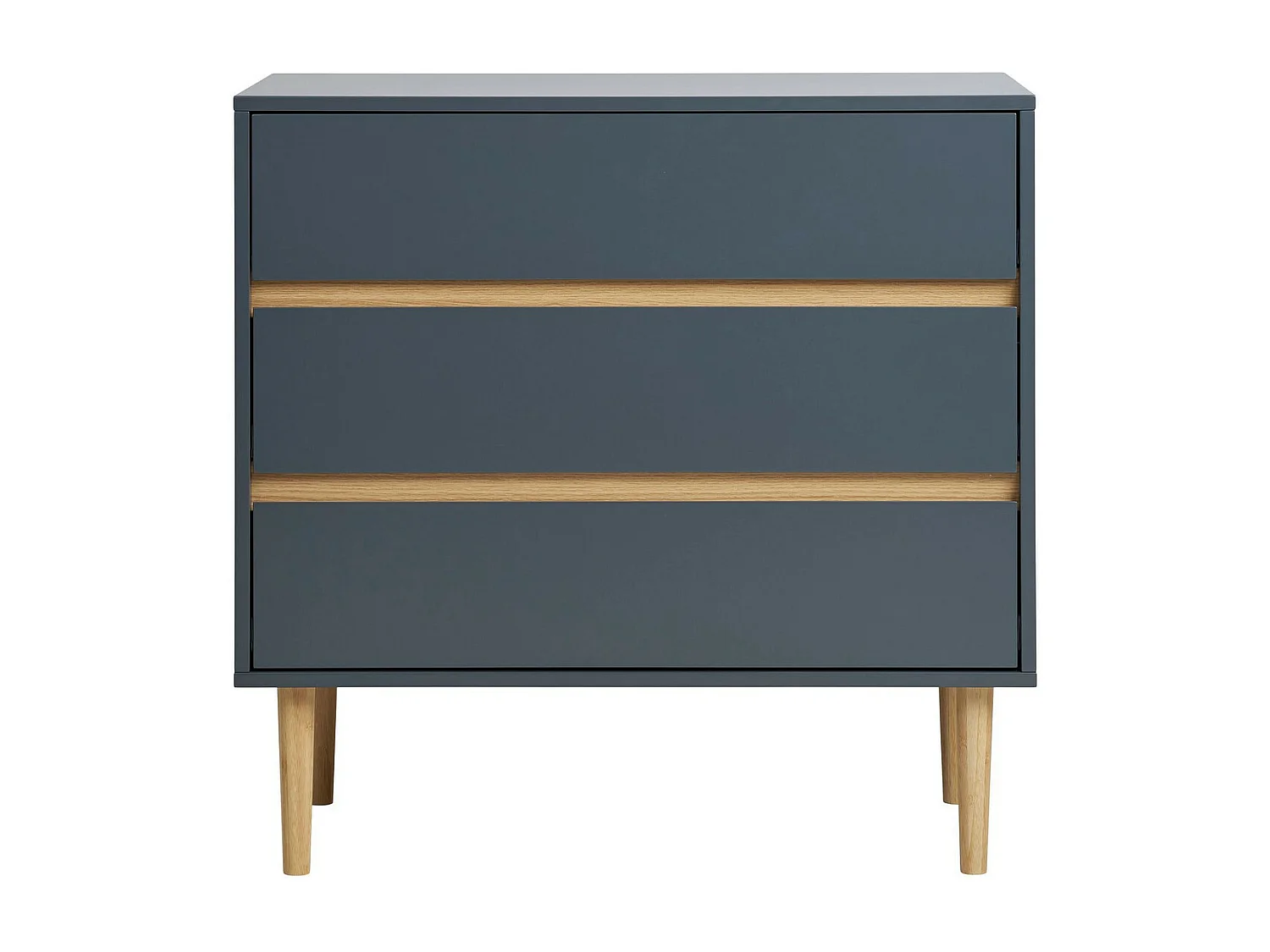 Cassettiera Bisley, Grigio, 80x40x80 cm, EPIKASA