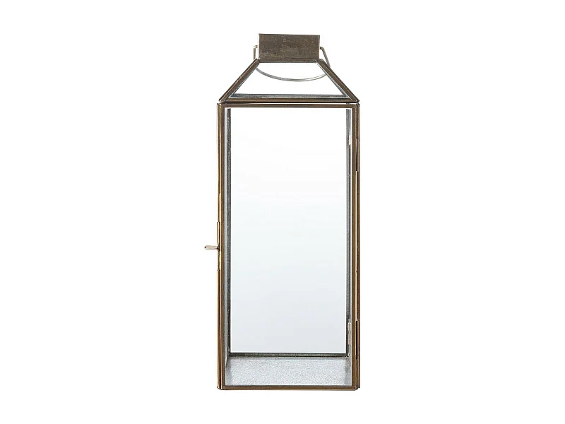 Latarnia Mysore, Mosiądz, 13,5x13,5x35 cm, EPIKASA