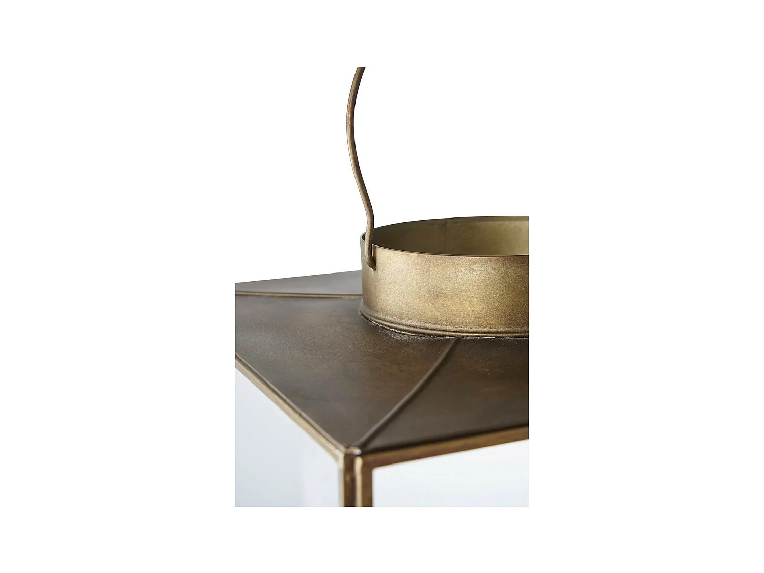 Latarnia Mohali, Mosiądz, 24,5x24,5x42 cm, EPIKASA